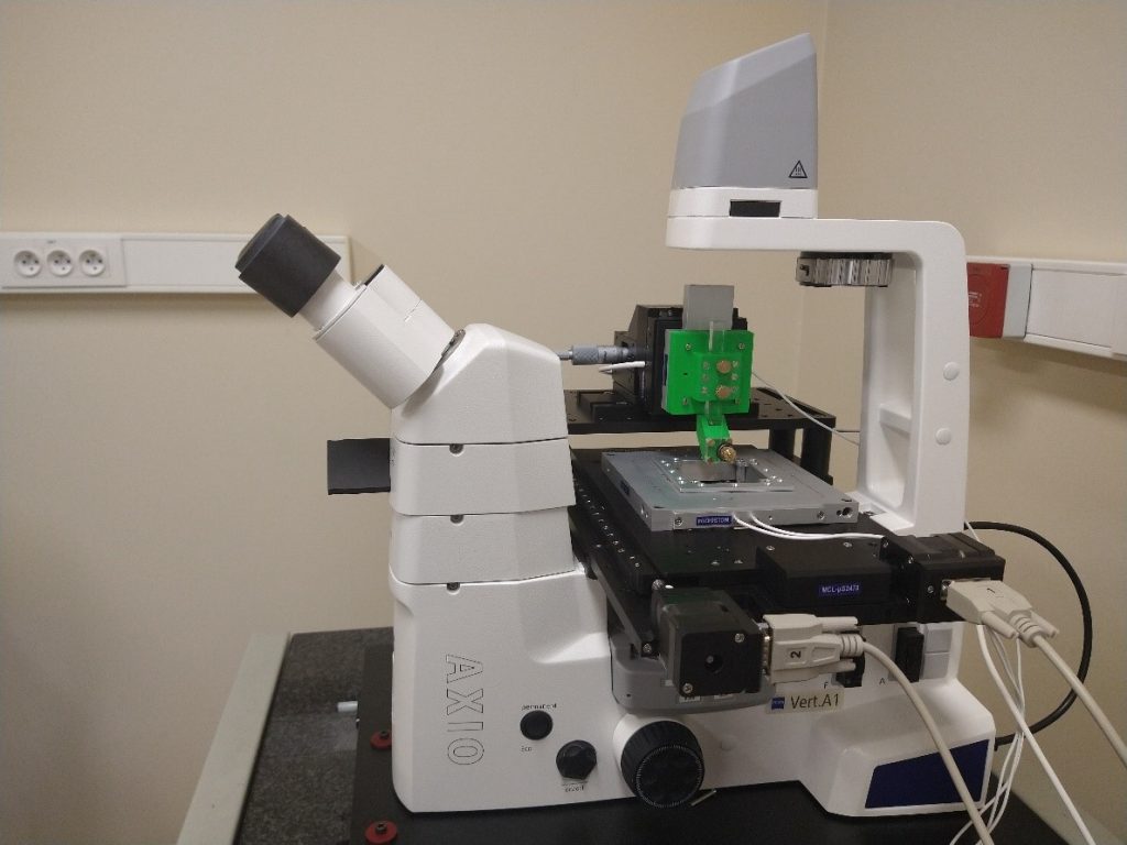 Scanning Electrochemical Cell Microscopy (SECCM) – Rig 2